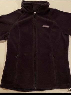 Columbia Kids Black Full-Zip Fleece Jacket